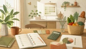 一生モノの家計管理！毎月の予算作りを仕組み化するロードマップのイメージ