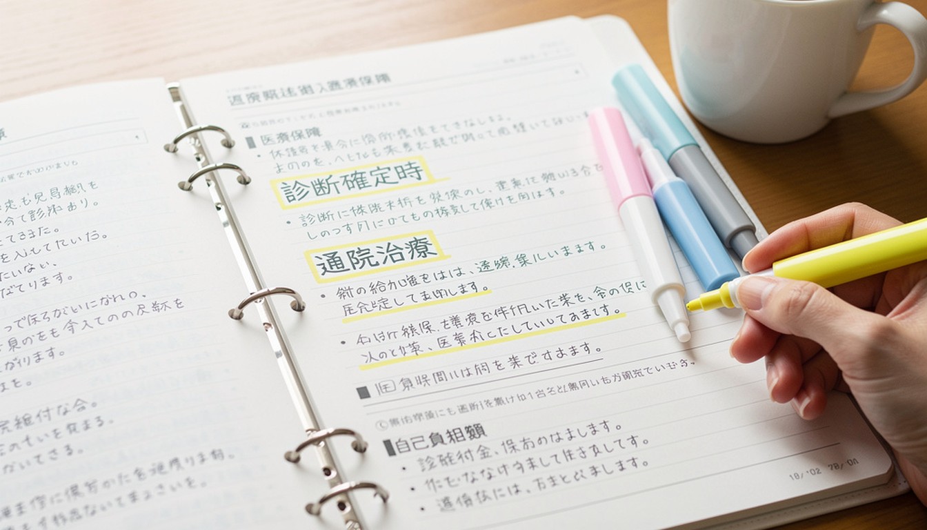 がん保険の給付金の種類と免責期間・特約の選び方のポイント