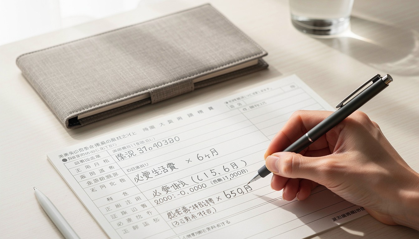 先取り貯蓄の始め方と生活防衛資金の目安金額の計算方法